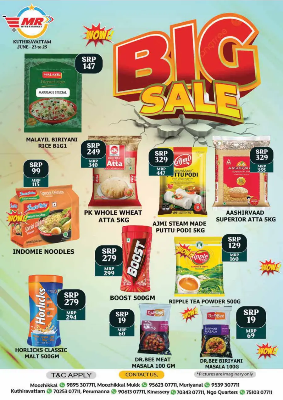 Wednesday Deal In MR Hypermarket Calicut